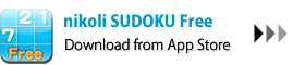 nikoli SUDOKU Free