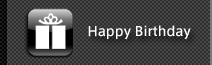 Happy Birthday