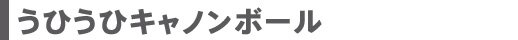 うひうひキャノンボール